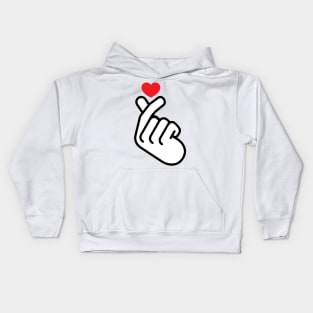 Finger Heart Kids Hoodie